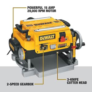 15 Amp Corded 13 in. Planer