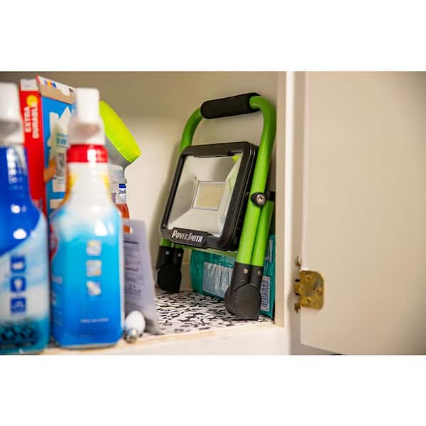 PowerSmith 3000 Lumens Rechargeable LED Work Light with Foldable