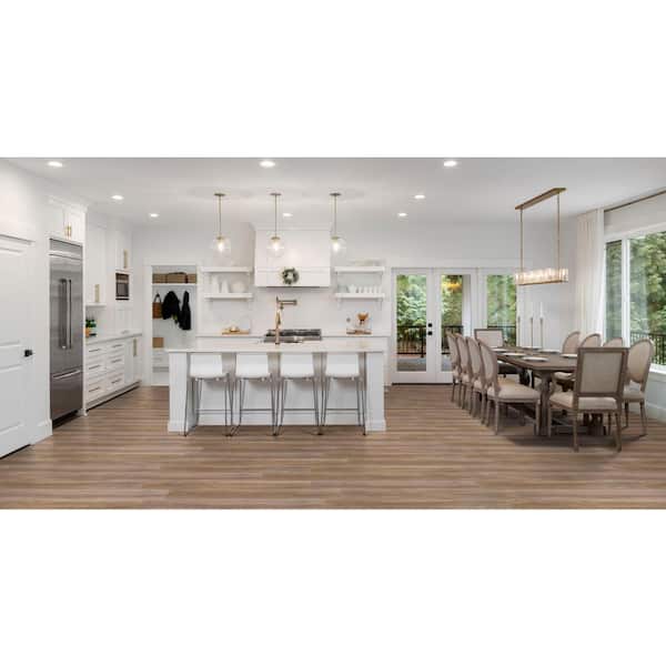 Tinslee Water 0.59 in. T x 1.37 in. W x 94 in. L Luxury Vinyl End Cap Molding