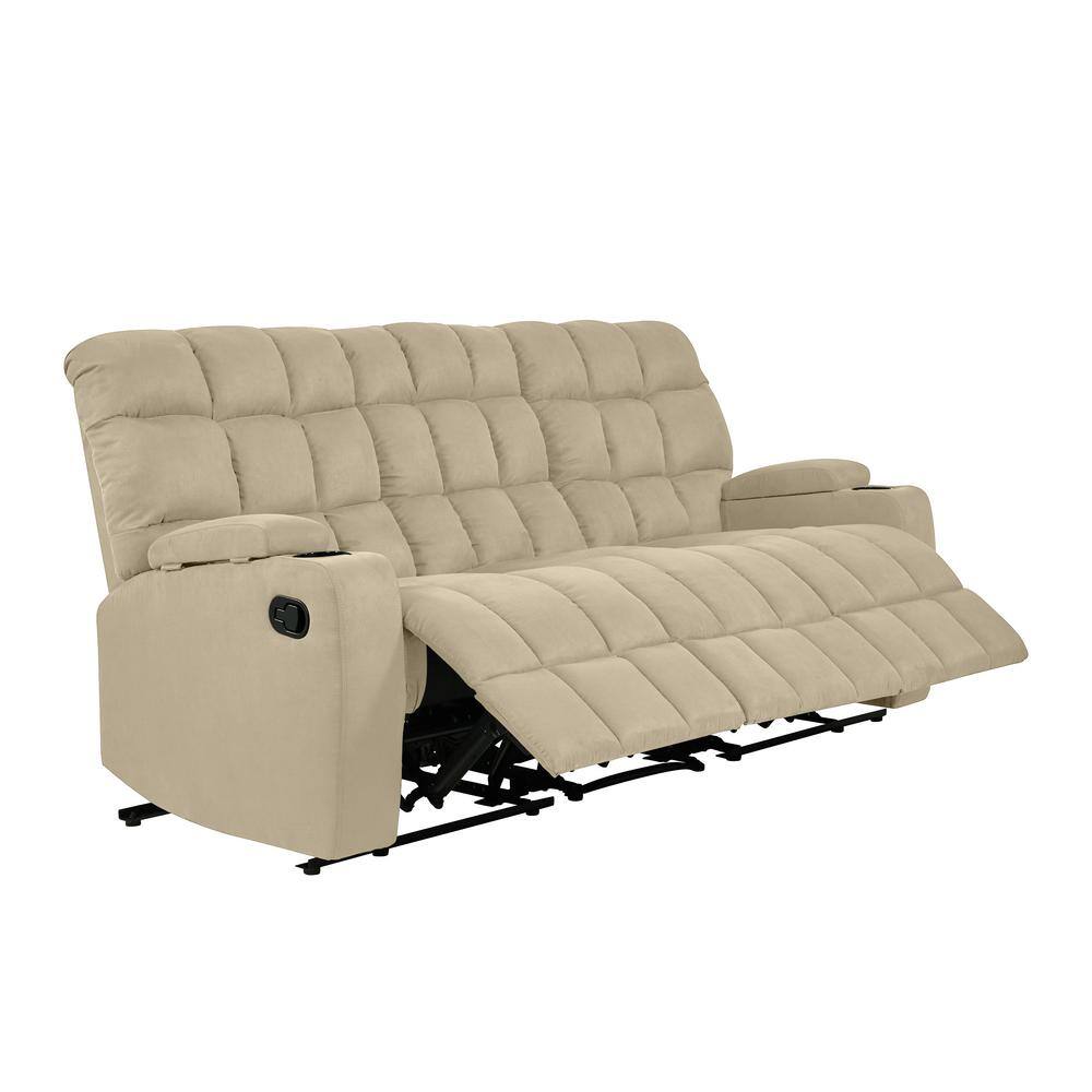 prolounger wall hugger storage reclining sofa