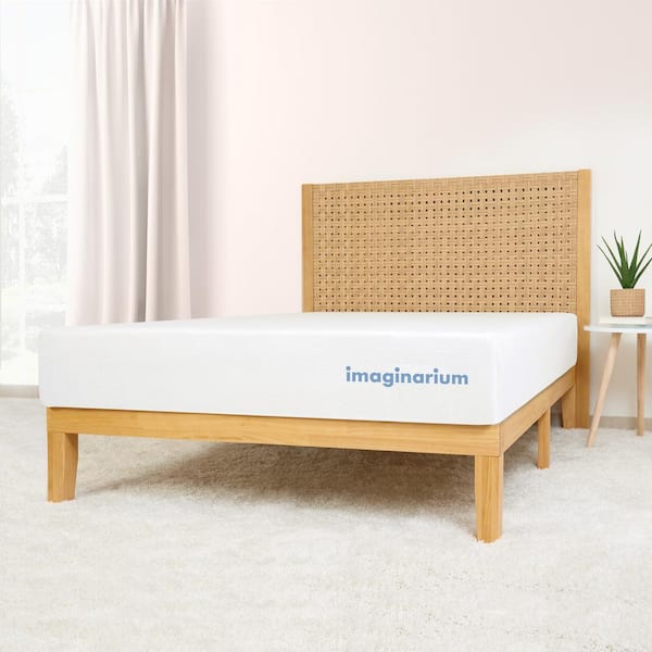 Unbranded King Medium Hybrid of Memory Foam and Coils 10 in. Bed-in-a-Box Mattress