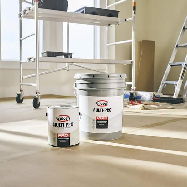 Glidden Multi-Pro 1 gal. PPG1184-2 Pleasing Pink Eggshell Interior
