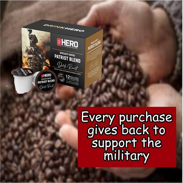 HERO Patriot Blend Dark Roast Coffee 