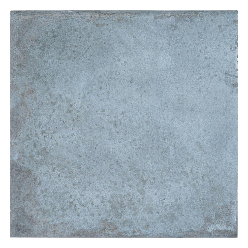 Poise Pacific Blue Matte Porcelain Square Wall and Floor Tile