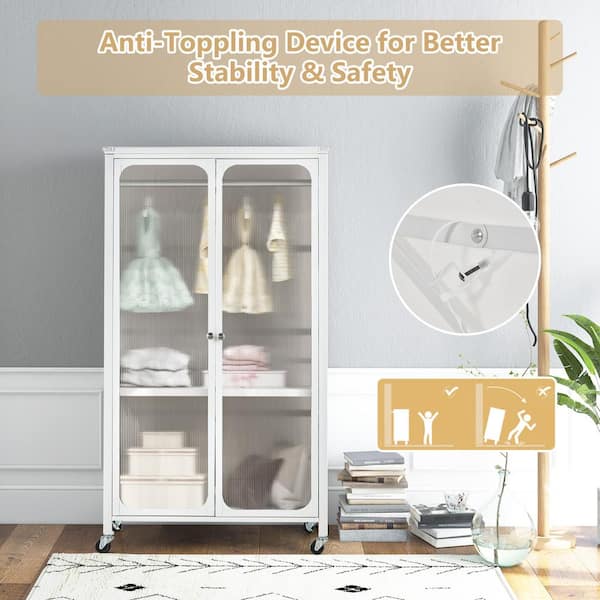 Unique Bargains Washroom Plastic Over Door Wardrobe Mount Clothes Hooks And  Hangers White 1 Pc : Target