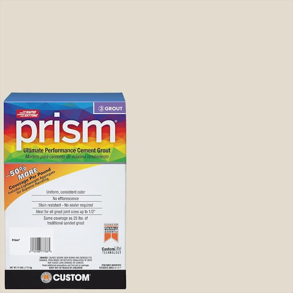 Custom Building Products Prism #11 Snow White 17 lb. Ultimate Performance Grout