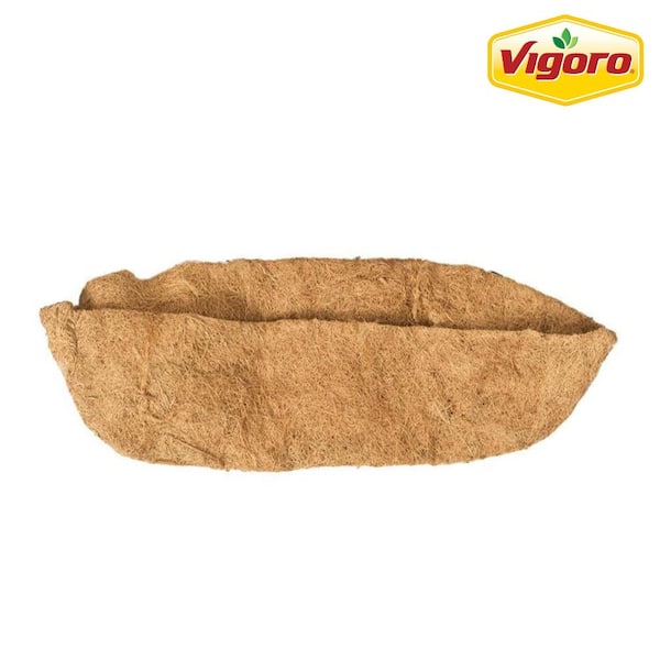 Vigoro 36 in. x 8 in. Molded Coco Replacement Liner