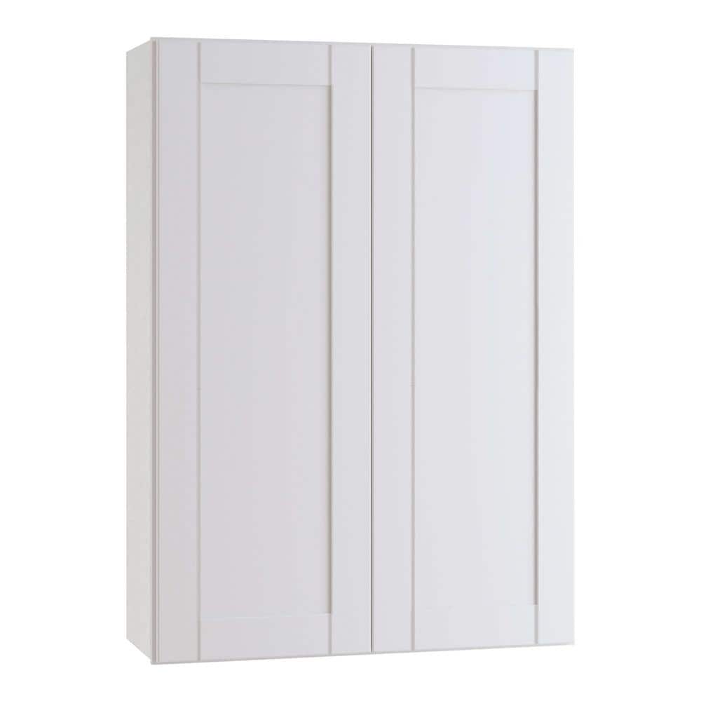 Richmond Verona White Plywood Shaker Stock Ready to Assemble Wall Kitchen Cabinet Soft Close 24 in W x 12 in D x 42 in H price history on PriceWatchPro