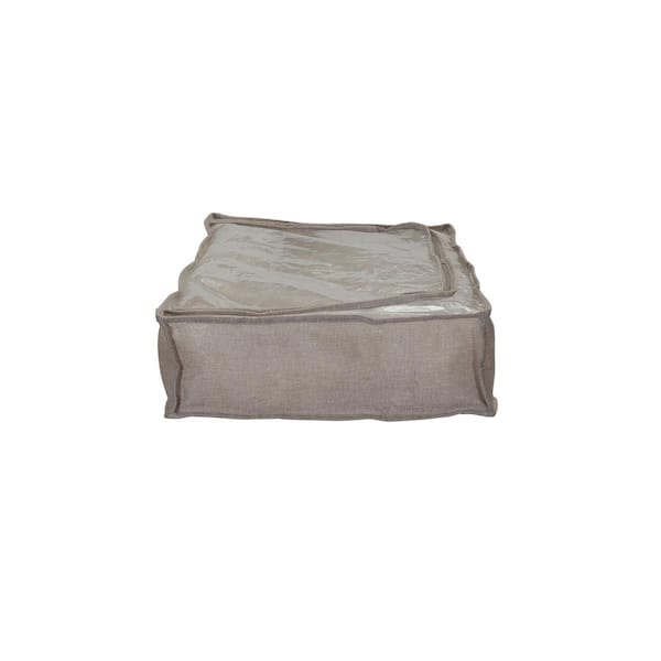 Simplify 2 Pack Blanket Storage Bag in Heather Grey