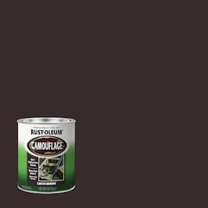 1 Qt. Earth Brown Camouflage Interior/Exterior Paint (Case of 2)