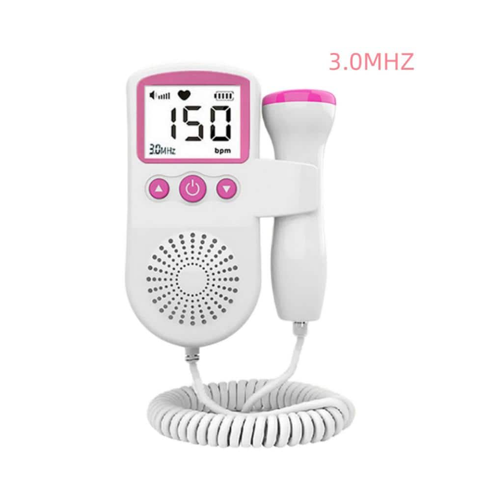 Aoibox Fetal Heart Rate Monitor Home Pregnancy Baby Fetal Sound Heart Rate  Detector HDDB1537 - The Home Depot