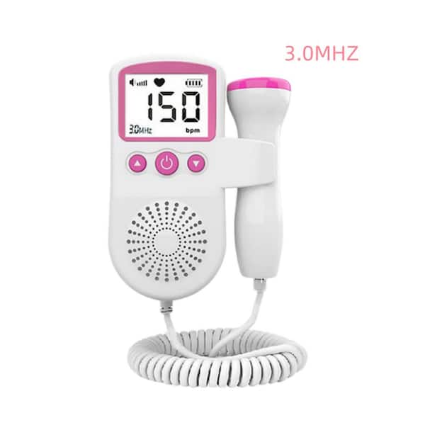 Aoibox Fetal Heart Rate Monitor Home Pregnancy Baby Fetal Sound Heart Rate Detector