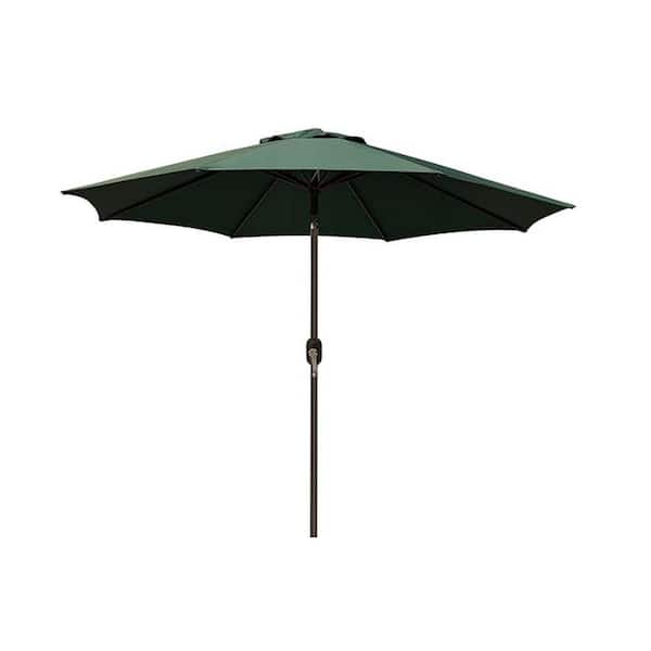 9 x 15 ft steel market patio umbrella in brown Outsunny Double-sided 9.5' Outdoor Umbrella with Tilt & Crank above29 Color:JETSTREAM BLUE Sunshine Valley 15-ft Steel This complete 9