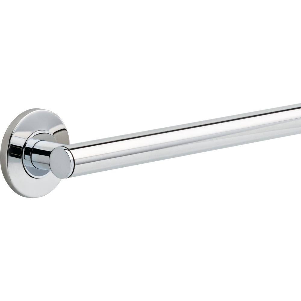Stainless Steel Wall Mounted Bathroom Grab Bars, 18-inch, Set of 3
