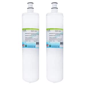 SGF-25S Compatible Commercial Water Filter for HF25-S, 5615203, HF25-MS, 56152012, (2 Pack)