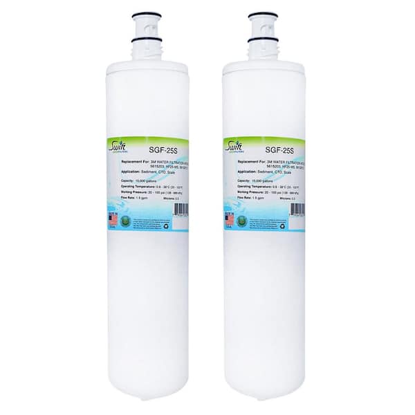 Swift Green Filters SGF-25S Compatible Commercial Water Filter for HF25-S, 5615203, HF25-MS, 56152012, (2 Pack)