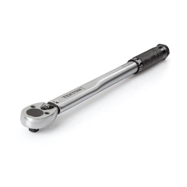 TEKTON 3/8 in. Drive Click Torque Wrench (10-80 ft.-lb.) 24330 - The Home  Depot