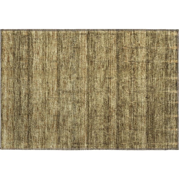 Addison Rugs Mayfield Premium Machine Washable Indoor/Outdoor Geometric AMF629 Brown 1 ft. 8 in. x 2 ft. 6 in. Area Rug