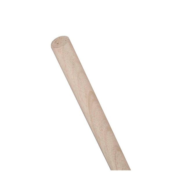 Waddell Hardwood Round Dowel - 72 in. x 1 in. - Sanded and Ready for Finishing - Versatile Wooden Rod for DIY Home Projects