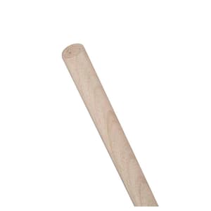 Hardwood Round Dowel - 36 in. x 2 in. - Sanded and Ready for Finishing -  Versatile Wooden Rod for DIY Home Projects