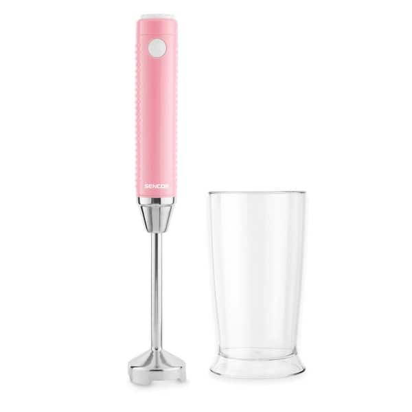 Sencor 2-Speed Coral Red Hand Blender with Beaker SHB34RD - The Home Depot