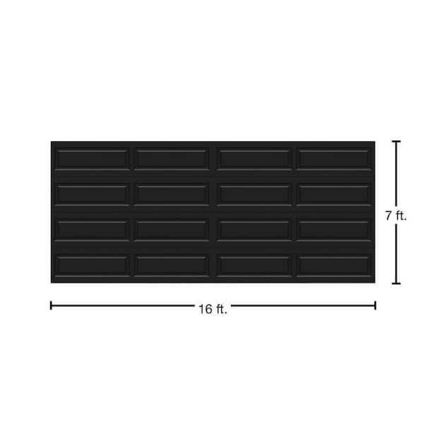 Clopay Classic Steel Long Panel 16 ft. x 7 ft. Insulated 6.5 R