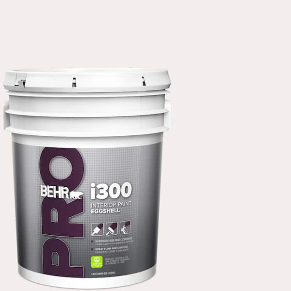 BEHR PRO 5 gal. #PPL-12 Rose Dawn Eggshell Interior Paint