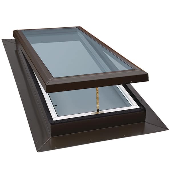 Vented Deck Mount Skylight-21"W x 37-7/8"H-Laminated Glass 4" High Curb