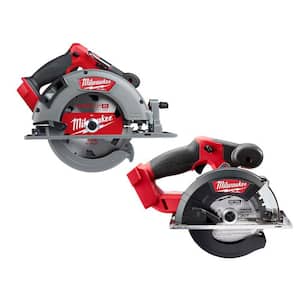 M18 FUEL 18V Lithium-Ion Brushless Cordless 7-1/4 in. Circular Saw w/5-3/8 in. Circular Saw