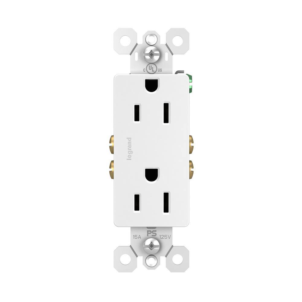 radiant® Smart 20A Outlet with Netatmo, White