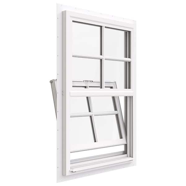 JELD-WEN 24 in. x 36 in. V-4500 Series White Single-Hung Vinyl