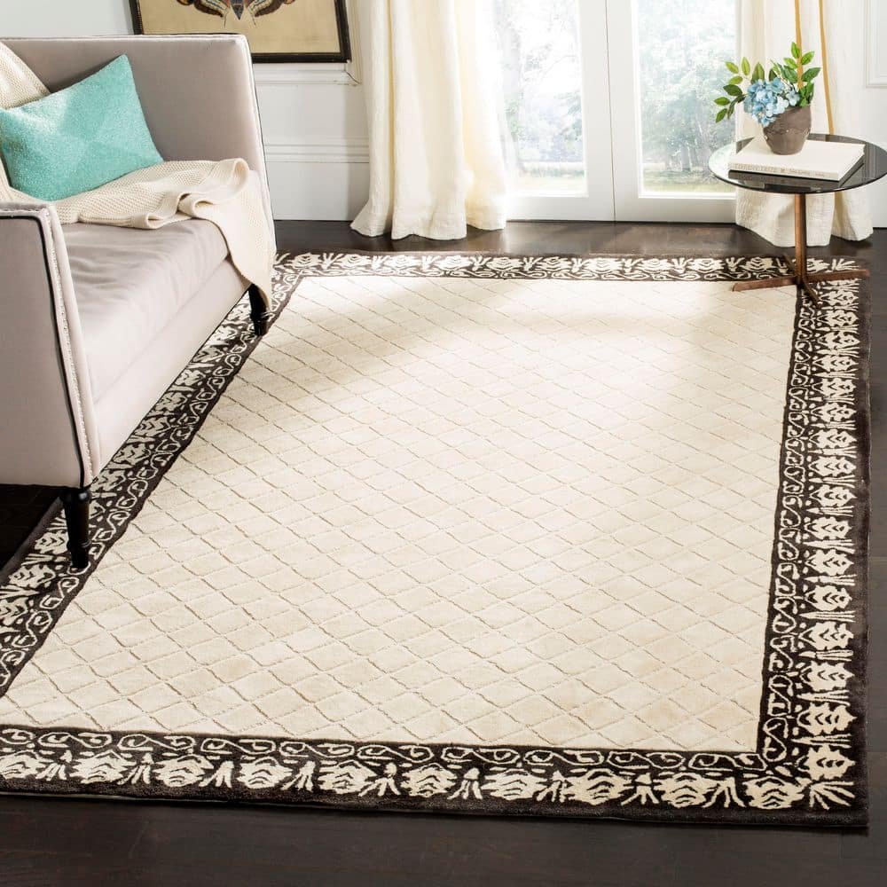 Total Performance 2 ft. x 3 ft. Gray Diamond Border Area Rug price history on PriceWatchPro
