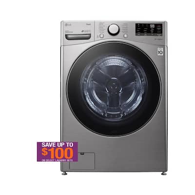 Maytag Performance Series 3.5 cu. ft. High-Efficiency Front Load Washer in  Lunar Silver MHWE251YL - The Home Depot