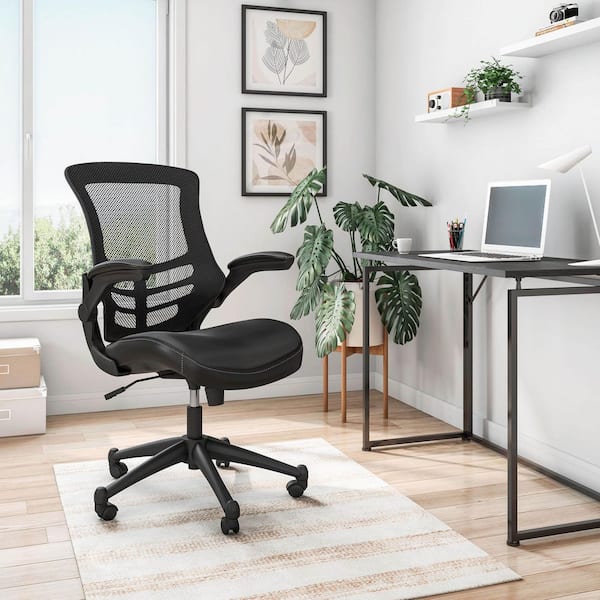 TECHNI MOBILI Mesh Adjustable Height Ergonomic Mid-Back Office
