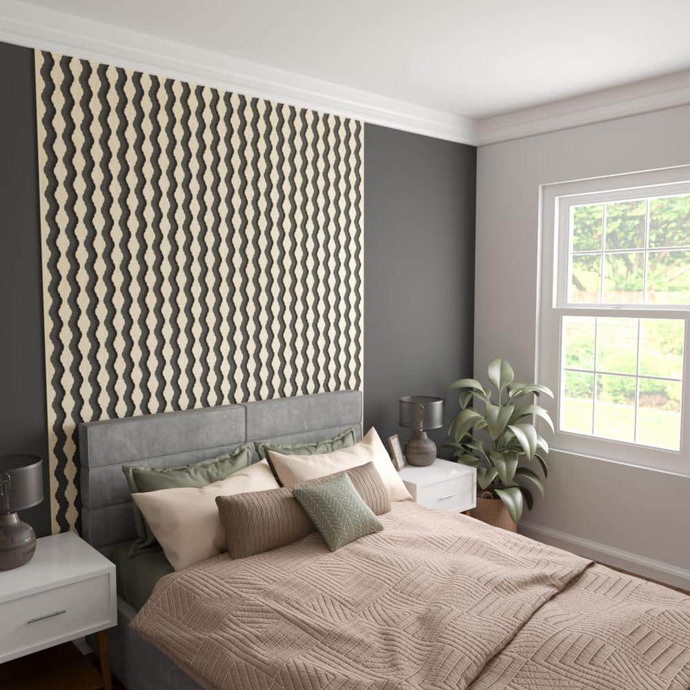 Casablanca 47" Birch Wood Decorative Slat Wall Panel Kit