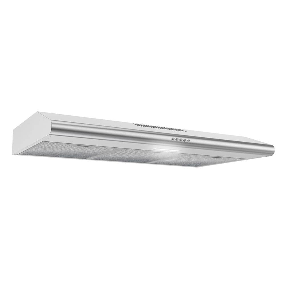 Streamline 36" Stainless Steel Under Cabinet Range Hood with Charcoal Filter