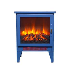 ToolCat 14.2 in. Freestanding Electric Fireplace Stove Heater 400