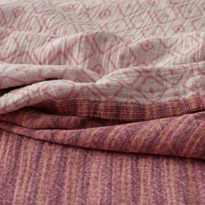 Geometric Diamond Cotton Blanket