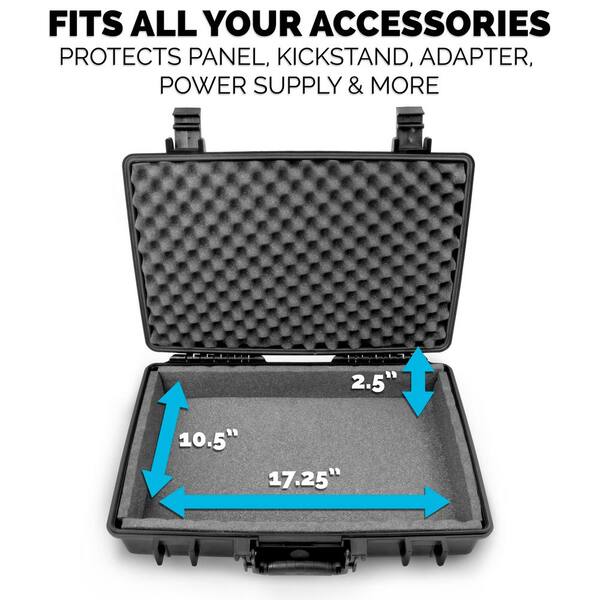 thumbnail image 2 of Starlink Case Waterproof Hard Case For Starlink Mini & Accessories - Travel Carrying Case With Custom Foam (IP67) Waterproof Hard Travel Case For Starlink Mini Accessories 2 of 9