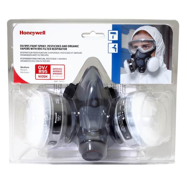 Honeywell 5500 Half Mask Paint and Pesticides Elastomeric Medium Respirator