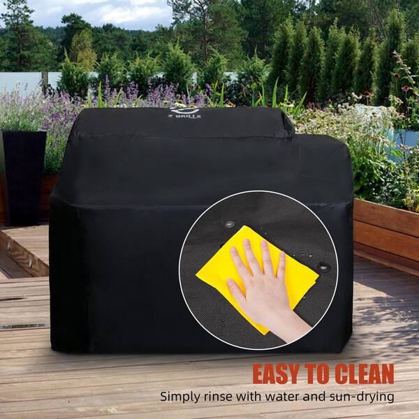 Z GRILLS 11002B Grill Cover Upgraded 600D Polyester Fabric