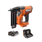 18V Brushless Cordless 18-Gauge 2-1/8 in. Brad Nailer with CLEAN DRIVE Technology with 2.0 Ah Battery and Charger