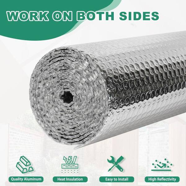 NVNOO 23.6 in. x 10 ft. Radiant Barrier Double Insulation Sheet