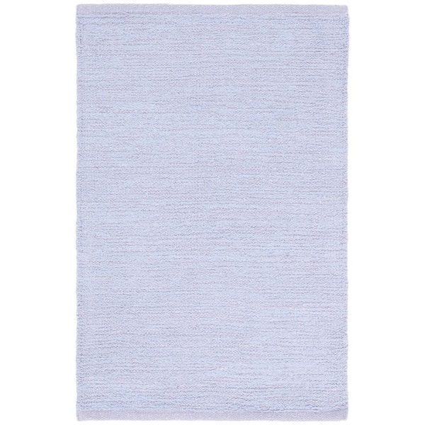 Montauk 3 ft. x 5 ft. Lilac Modern Solid Area Rug