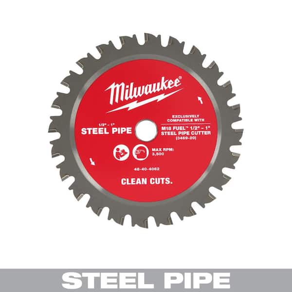 1/2-1 in. Steel-Tooth Pipe Cutting Blade