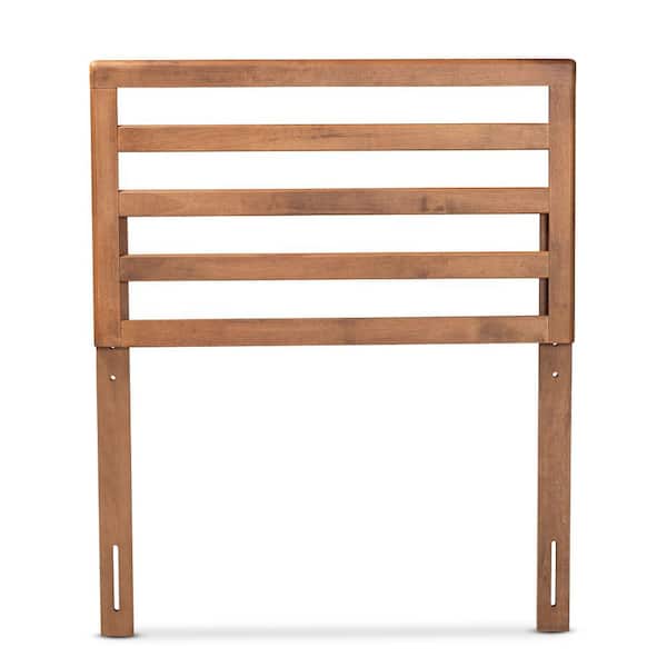 Baxton Studio Akemi Brown Twin Headboard