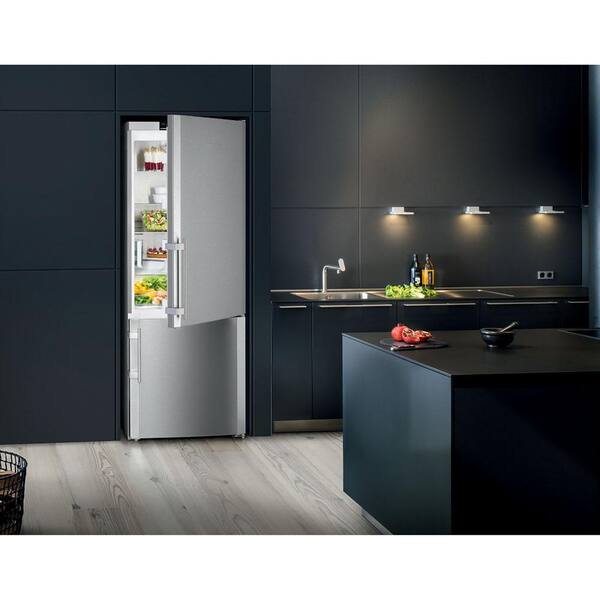 Liebherr 15.9 cu. ft. Bottom Freezer Refrigerator in Stainless