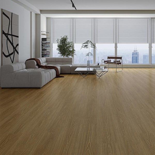 Vast Citadel 13 mm T x 7.7 in. W Waterproof Laminate Wood Flooring (17.96 sq. ft./case)