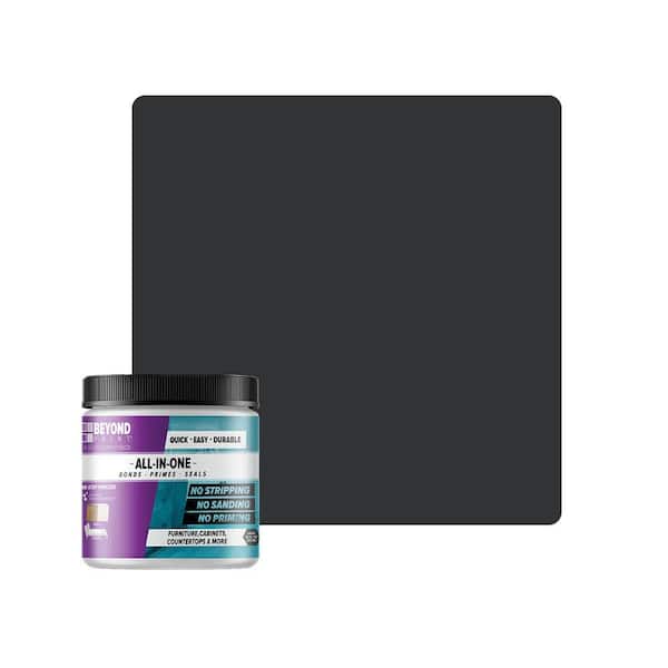 BEYOND PAINT 1 pt. Licorice Multi-Surface All-In-One Furniture, Cabinets, Countertop and More Refinishing Paint