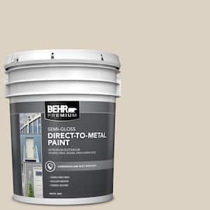 5 gal. #AE-9 Manchester Gray Semi-Gloss Direct to Metal Interior/Exterior Paint